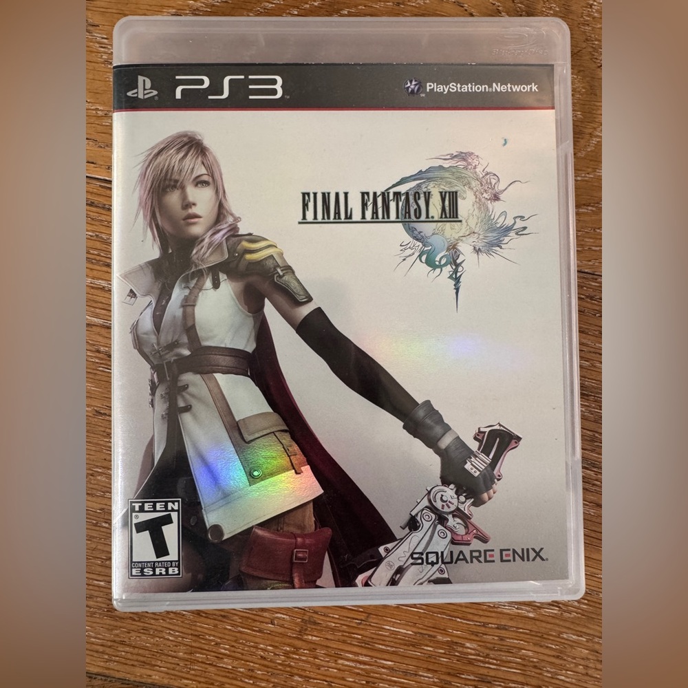 Used Adidas Final Fantasy XIII PS3 Game - White and Black